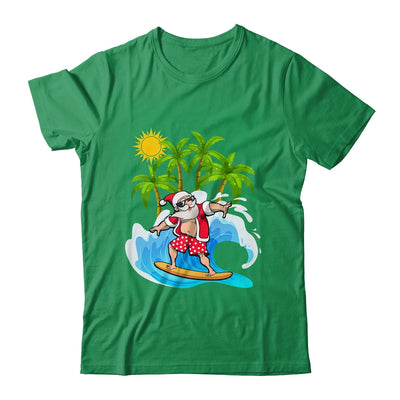 Christmas In July Summer Santa Claus Beach Hawaii Surf Shirt & Hoodie | teecentury