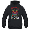 Christmas In July Summer Vacation Flip Flops T-Shirt & Tank Top | Teecentury.com
