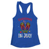 Christmas In July Summer Vacation Flip Flops T-Shirt & Tank Top | Teecentury.com