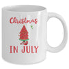 Christmas In July Watermelon Christmas Tree Summer Mug Coffee Mug | Teecentury.com