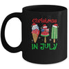 Christmas In July Watermelon Ice Pops Xmas Santa Hat Mug | teecentury