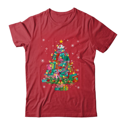 Christmas Library Tree Funny Xmas Librarian And Book Lover Shirt & Sweatshirt | teecentury