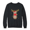 Christmas Mask Cute Reindeer Mask For Holidays T-Shirt & Sweatshirt | Teecentury.com