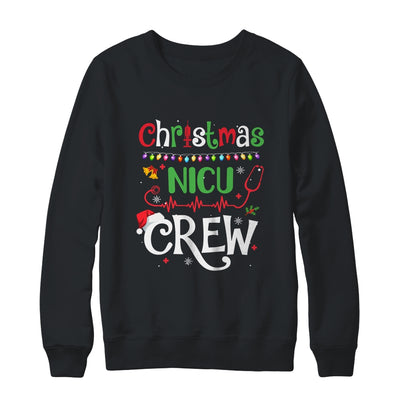 Christmas NICU Crew Nurse Doctor Tech Neonatal ICU Squad T-Shirt & Sweatshirt | Teecentury.com