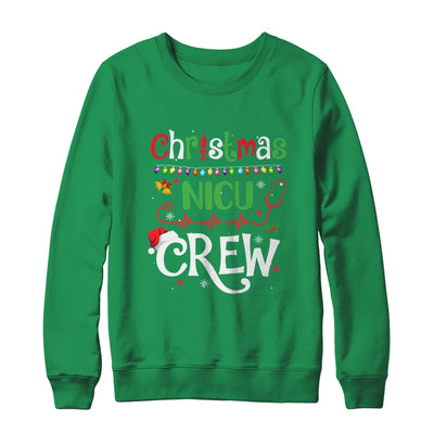 Christmas NICU Crew Nurse Doctor Tech Neonatal ICU Squad T-Shirt & Sweatshirt | Teecentury.com