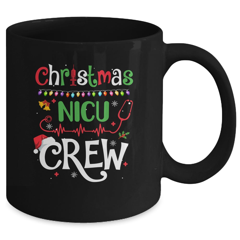Christmas NICU Crew Nurse Doctor Tech Neonatal ICU Squad Mug Coffee Mug | Teecentury.com