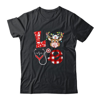 Christmas Nurse Love NICU RN ER Santa Reindeer Nurse Hat T-Shirt & Sweatshirt | Teecentury.com