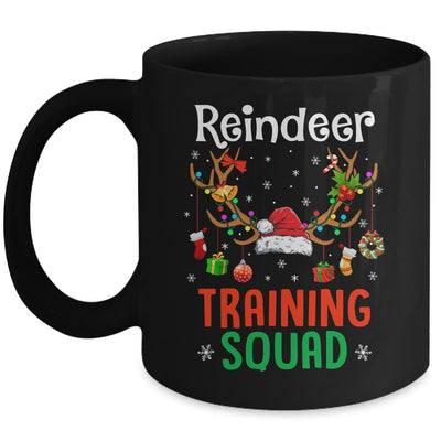 Christmas Running Funny Reindeer Training Squad Team Family Mug | teecentury