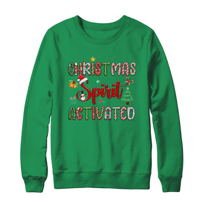 Christmas Spirit Activate Funny Christmas Xmas Shirt & Sweatshirt | teecentury