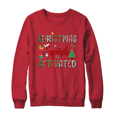 Christmas Spirit Activate Funny Christmas Xmas Shirt & Sweatshirt | teecentury