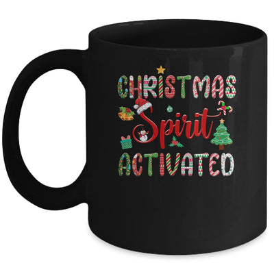 Christmas Spirit Activate Funny Christmas Xmas Mug | teecentury