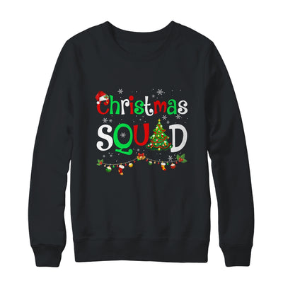 Christmas Squad Christmas Matching Family Pajama T-Shirt & Sweatshirt | Teecentury.com