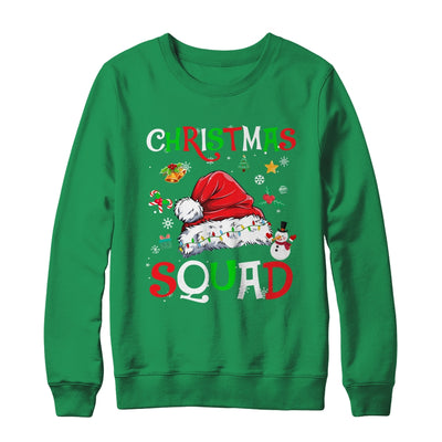 Christmas Squad Family Group Matching Christmas Party Shirt & Sweatshirt | teecentury