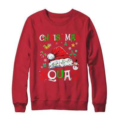 Christmas Squad Family Group Matching Christmas Party Shirt & Sweatshirt | teecentury