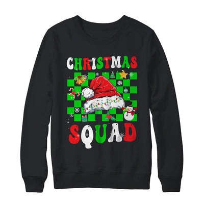 Christmas Squad Family Group Matching Christmas Party Groovy Shirt & Sweatshirt | teecentury