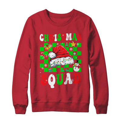 Christmas Squad Family Group Matching Christmas Party Groovy Shirt & Sweatshirt | teecentury