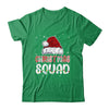 Christmas Squad Family Group Matching Red Plaid Santa Shirt & Sweatshirt | teecentury