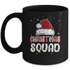 Christmas Squad Family Group Matching Red Plaid Santa Mug | teecentury