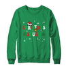 Christmas Squad Family Matching Group Funny Santa Elf Groovy Shirt & Sweatshirt | teecentury