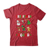 Christmas Squad Santa Dabbing Reindeer Elf Family Matching Shirt & Sweatshirt | teecentury