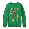 Christmas Squad Santa Dabbing Reindeer Elf Family Matching Shirt & Sweatshirt | teecentury