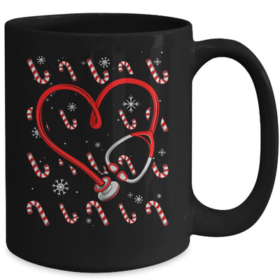 Christmas Stethoscope Nurse Xmas Nursing Scrub Top Women Mug | teecentury