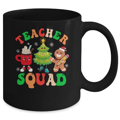 Christmas Teacher Squad Retro Groovy Xmas Teacher Women Mug | teecentury