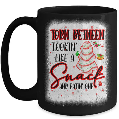 Christmas Torn Between Looking Like A Snack And Eating One Mug | teecentury