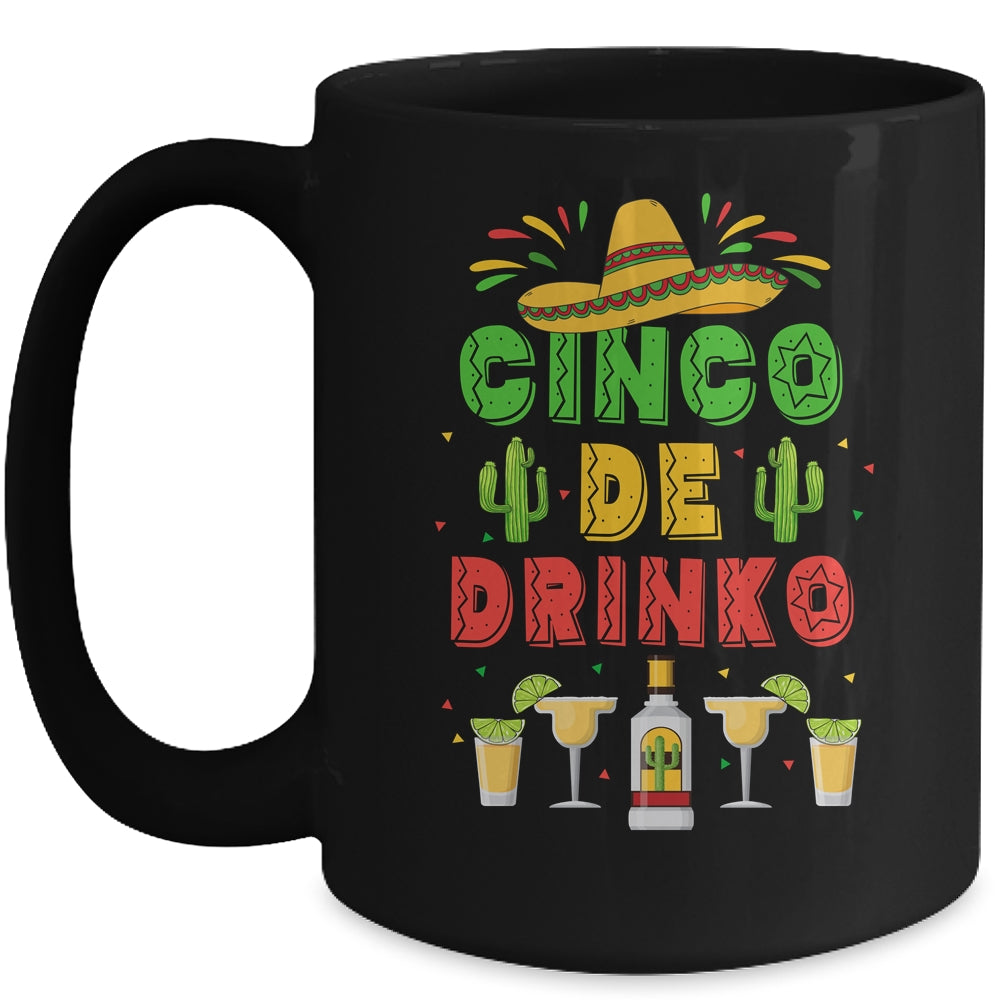 Cinco De Drinko Cinco De Mayo Party Fiesta Mug Coffee Mug | Teecentury.com