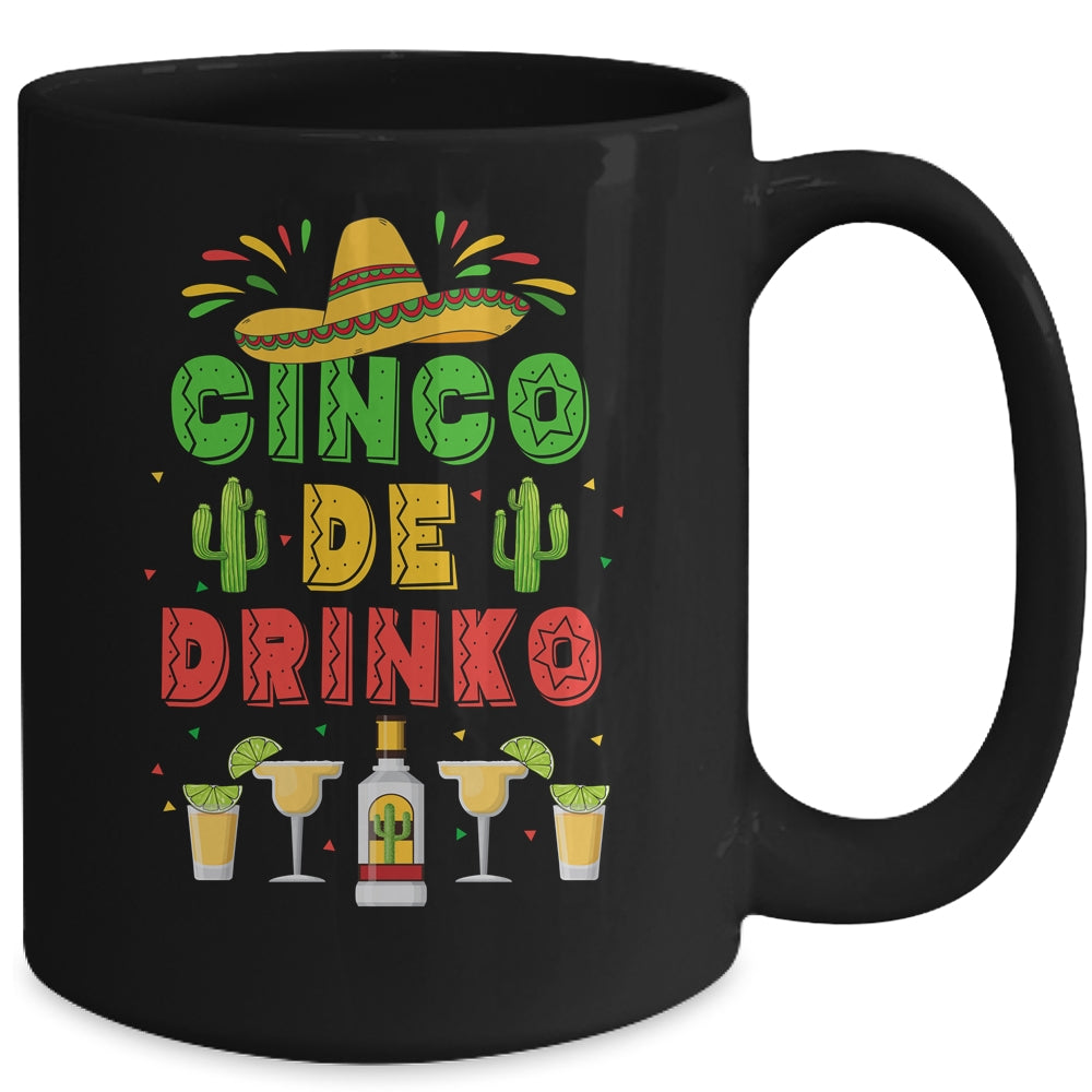 Cinco De Drinko Cinco De Mayo Party Fiesta Mug Coffee Mug | Teecentury.com