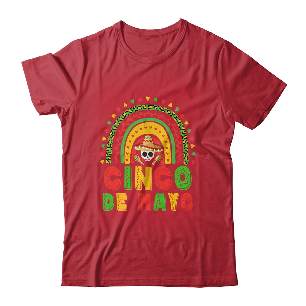 Cinco De Mayo Fiesta 5 De Mayo Party Mexico Rainbow Shirt & Hoodie | teecentury