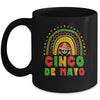 Cinco De Mayo Fiesta 5 De Mayo Party Mexico Rainbow Mug | teecentury