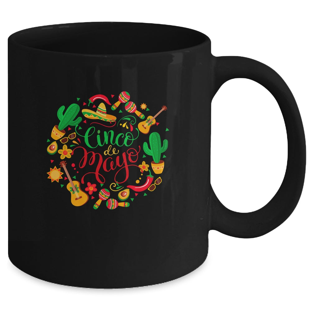 Cinco De Mayo Men Women Mexican Fiesta Taco Mug Coffee Mug | Teecentury.com