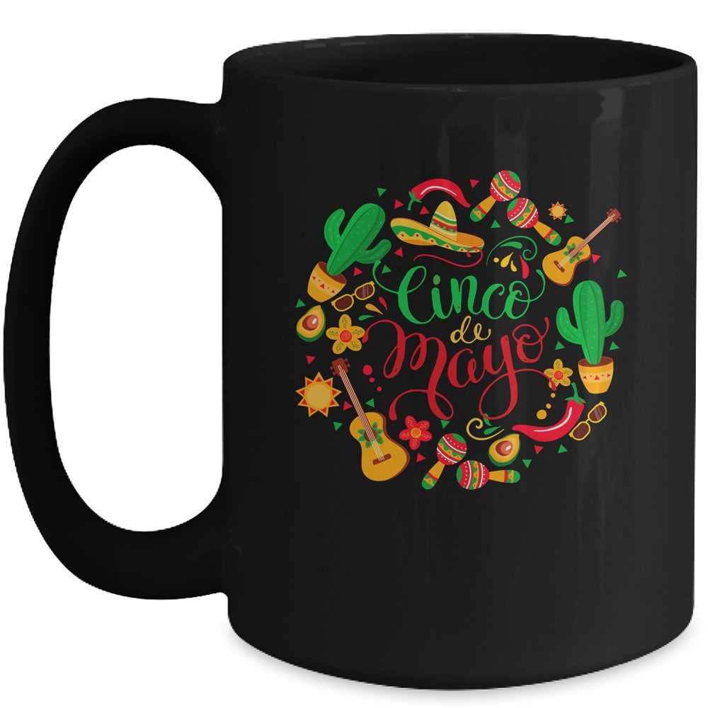 Cinco De Mayo Men Women Mexican Fiesta Taco Mug Coffee Mug | Teecentury.com
