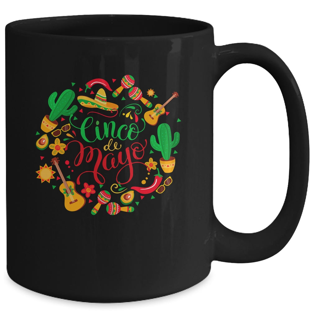 Cinco De Mayo Men Women Mexican Fiesta Taco Mug Coffee Mug | Teecentury.com