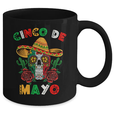 Cinco De Mayo Mexican Cross Sunglasses Skull Mustache Mug | teecentury