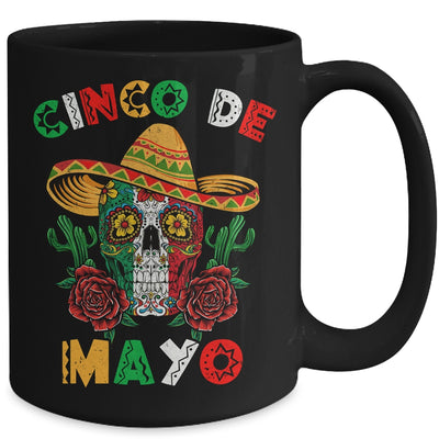 Cinco De Mayo Mexican Cross Sunglasses Skull Mustache Mug | teecentury