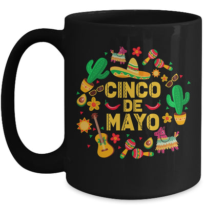 Cinco De Mayo Mexican Fiesta 5 De Mayo For Mens Womens Kids Mug | teecentury