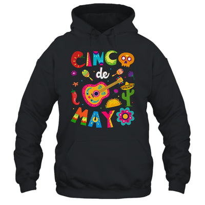 Cinco De Mayo Mexican Guitar Cactus Shirt & Tank Top | teecentury