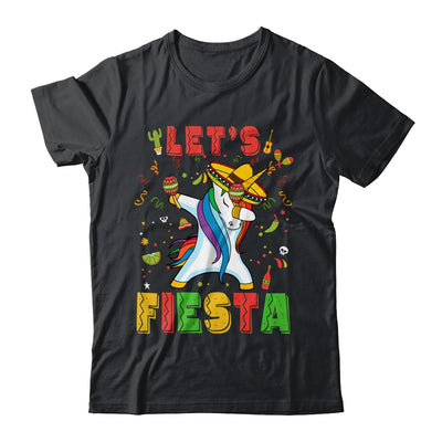 Cinco De Mayo Party Lets Fiesta Dancing Mexican Unicorn Girl T-Shirt & Tank Top | Teecentury.com