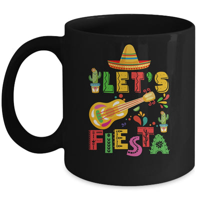 Cinco De Mayo Party Lets Fiesta Mexican Mug | teecentury