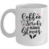 Coffee Scrubs And Rubber Gloves Nurse Doctor Gift Mug Coffee Mug | Teecentury.com