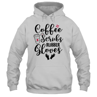 Coffee Scrubs And Rubber Gloves Nurse Doctor Gift T-Shirt & Tank Top | Teecentury.com