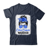 Colon Cancer Awareness Colorectal Cancer Messy Bun Shirt & Hoodie | teecentury