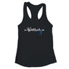 Colon Cancer Warrior Colon Cancer Awareness Blue Ribbon Shirt & Tank Top | teecentury