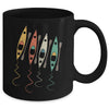 Colorful Kayak Lake Life Boating Boat Lover Kayaker Retro Mug | teecentury