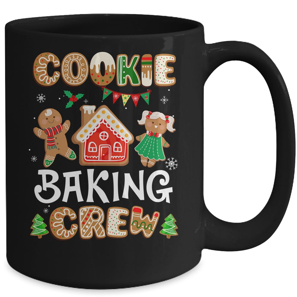 Cookie Baking Crew Christmas Funny Gingerbread Baking Mug | teecentury