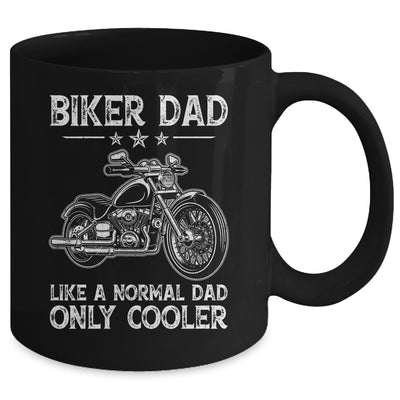 Cool Biker Design For Dad Men Motorcycling Motorcycle Biker Mug | teecentury