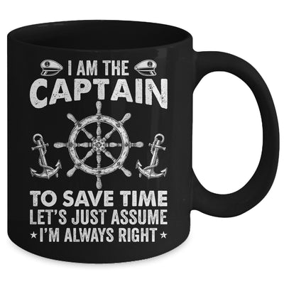 Cool Boat Captain For Men Women Boating Pontoon Boat Owner Mug | teecentury