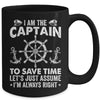 Cool Boat Captain For Men Women Boating Pontoon Boat Owner Mug | teecentury